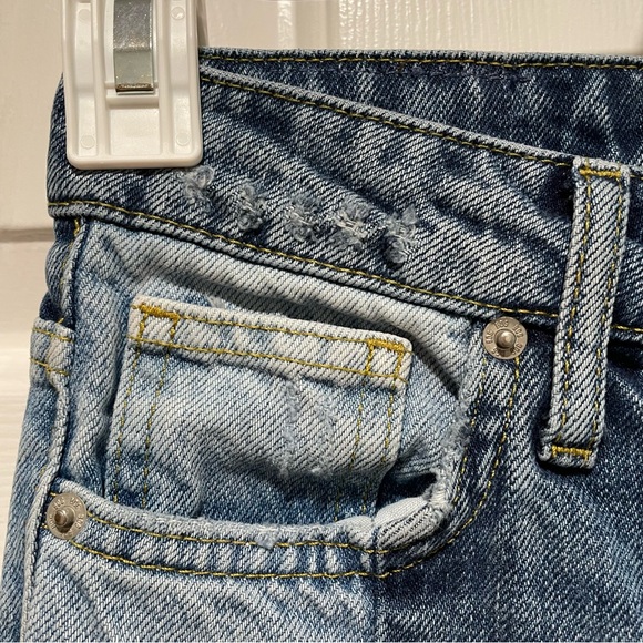 Urban Outfitters BDG jessye two toned mid rise true straight leg jeans 24 - Picture 8 of 16